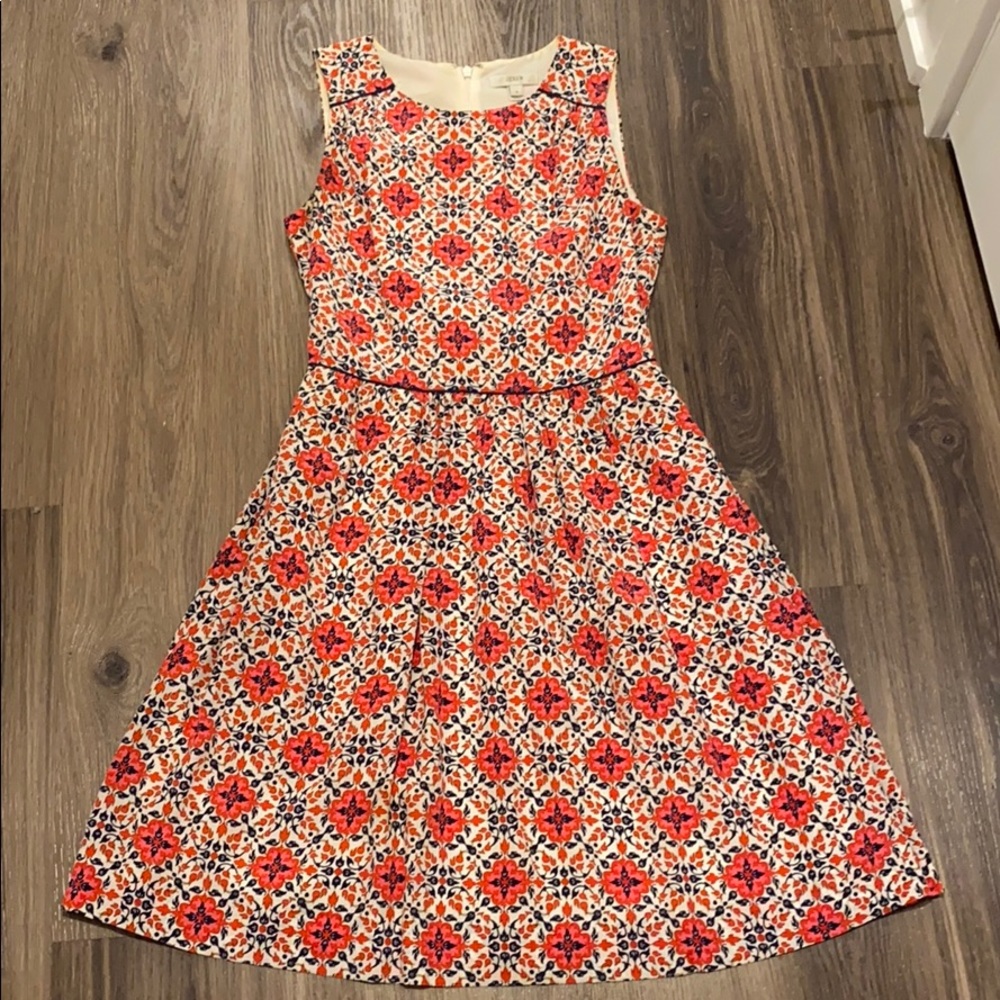 J.Crew flower Dress - Picture 1 of 5